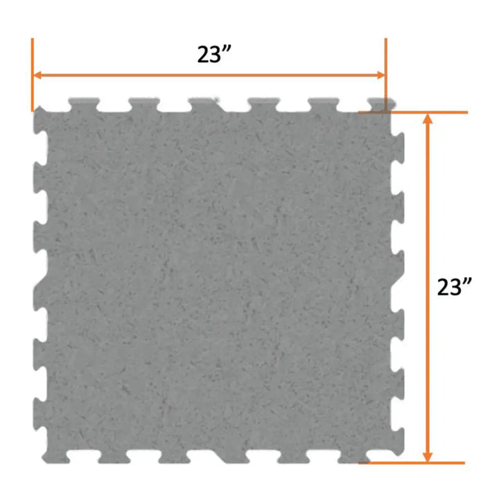 Ecore International Basic Fit Designer Rubber Interlocking Tiles Flooring Ecore International