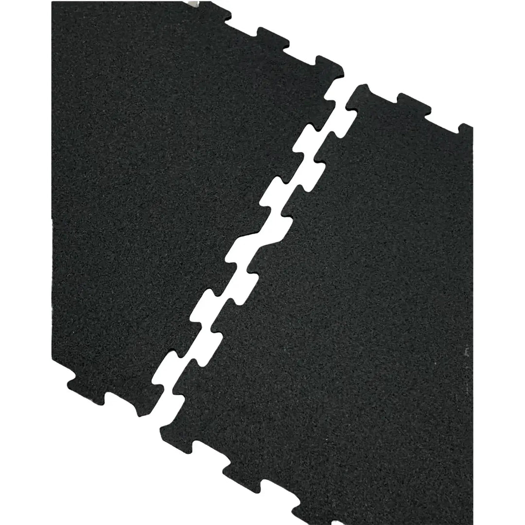 Ecore International Basic Fit Designer Rubber Interlocking Tiles Flooring Ecore International