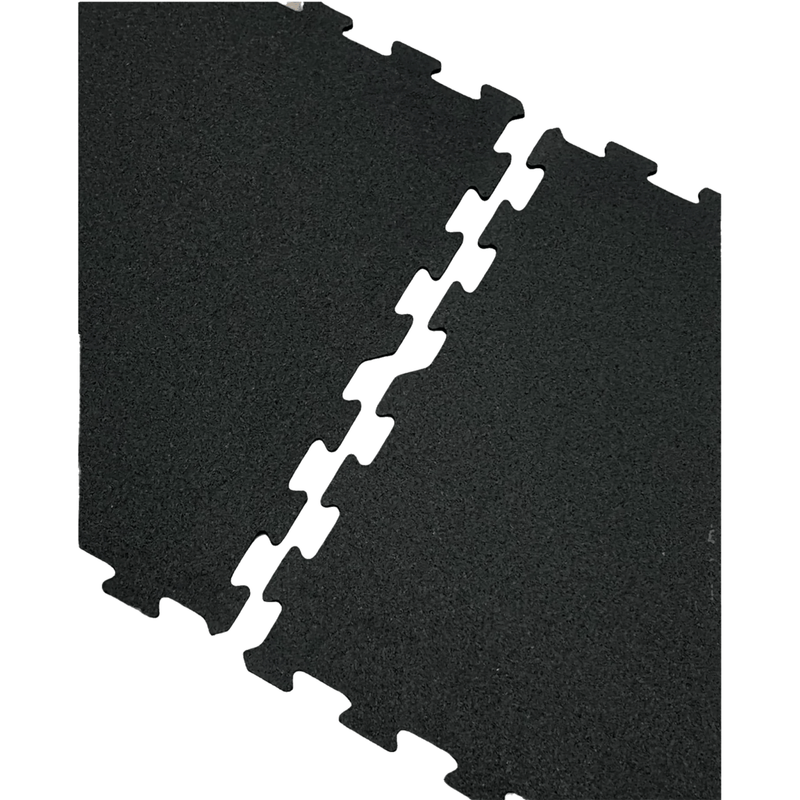 Ecore International Basic Fit Designer Rubber Interlocking Tiles Flooring Ecore International