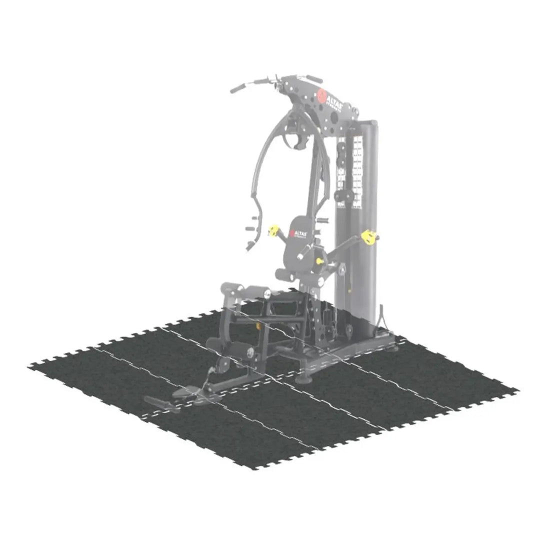 Ecore International Basic Fit Rubber Remnants Flooring Ecore International