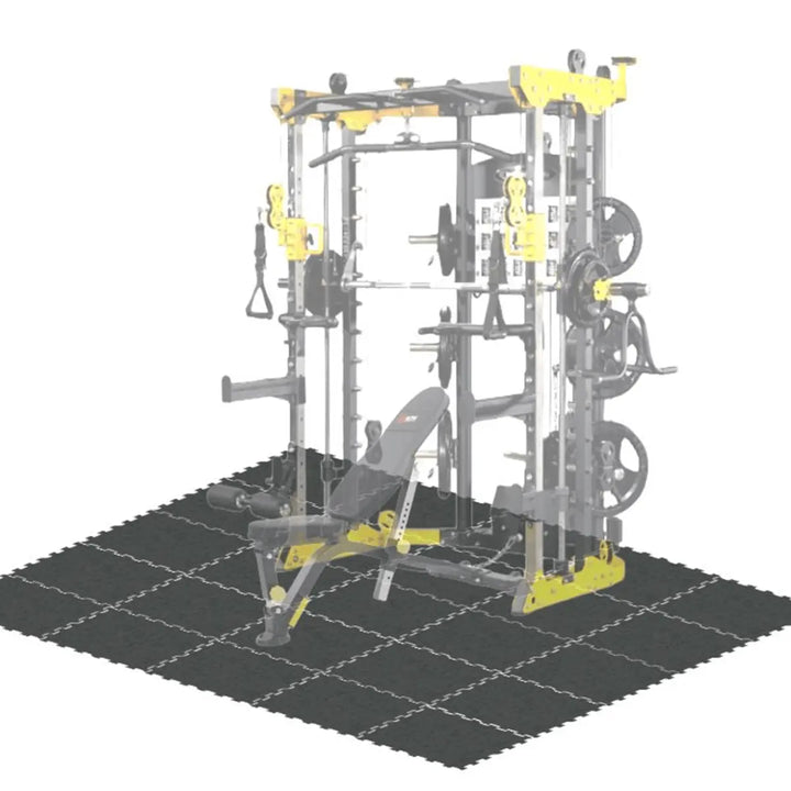 Ecore International Basic Fit Rubber Remnants Flooring Ecore International