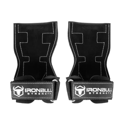 Iron Bull Strength EZ Gripz V2 Lifting Hooks Iron Bull Strength Medium / Black/White