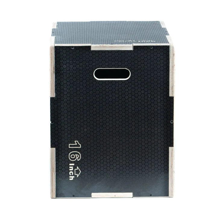 FitWay 3 in 1 Non-Slip Wood Plyo Box 16 x 20 x 24 Inch Strength &amp; Conditioning FitWay Fitness