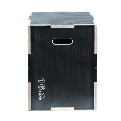 FitWay 3 in 1 Non-Slip Wood Plyo Box 16 x 20 x 24 Inch Strength & Conditioning FitWay Fitness