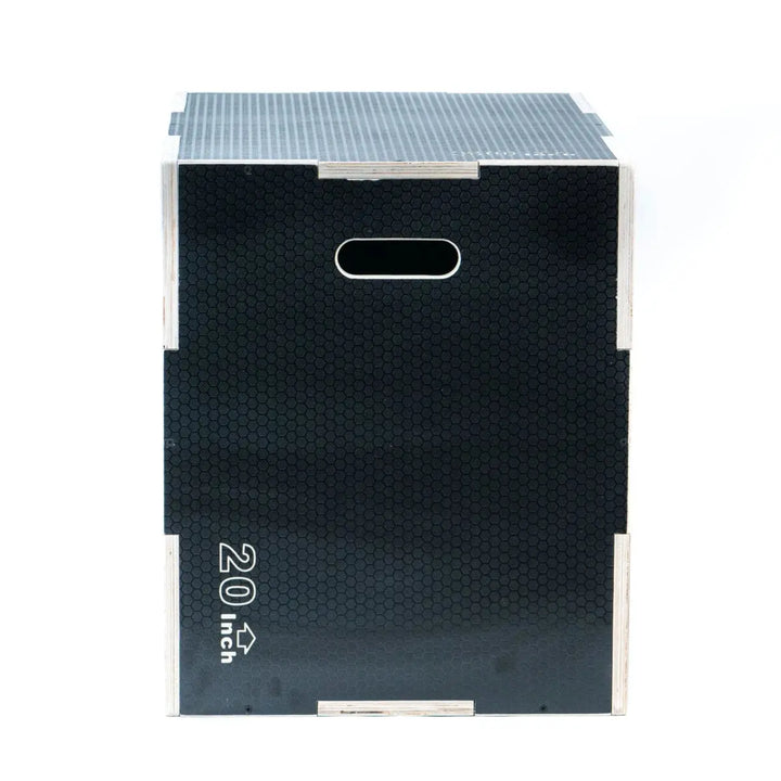 FitWay 3-in-1 Non-Slip Wood Plyo Box 30 x 24 x 20 Inch Strength &amp; Conditioning FitWay Fitness