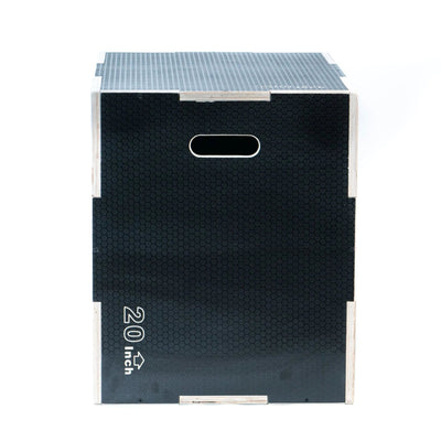 FitWay 3-in-1 Non-Slip Wood Plyo Box 30 x 24 x 20 Inch Strength & Conditioning FitWay Fitness