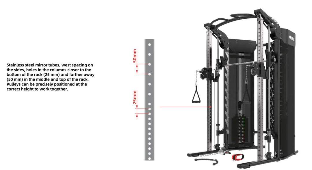 FTS-9H All In One Smith Machine Strength Gym Concepts