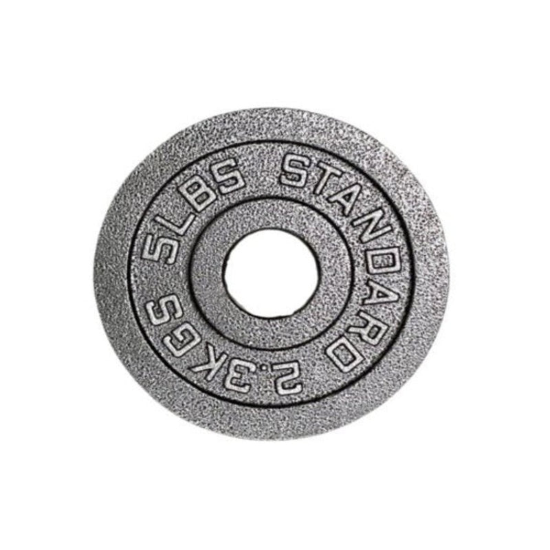 Gym Concepts Standard Cast Iron Olympic Plate Weights Gym Concepts 5 lb