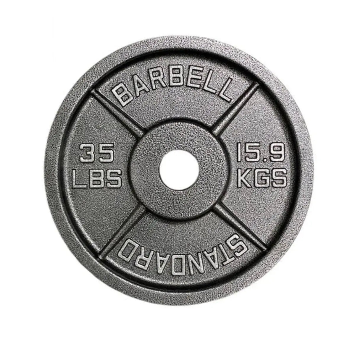 Gym Concepts Standard Cast Iron Olympic Plate Weights Gym Concepts