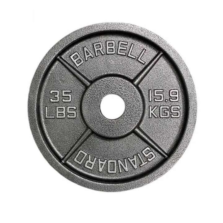 Gym Concepts Standard Cast Iron Olympic Plate Weights Gym Concepts