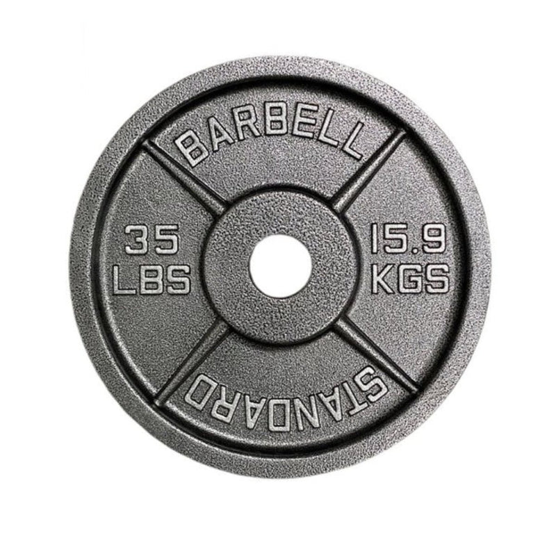 Gym Concepts Standard Cast Iron Olympic Plate Weights Gym Concepts