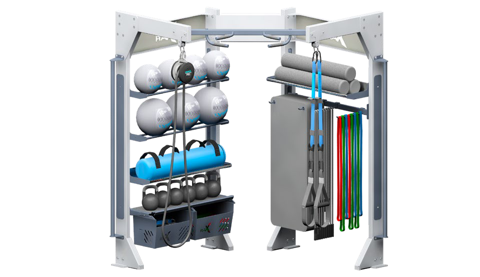 Gym Rax GR-FC-L Functional Corner loaded product rendering