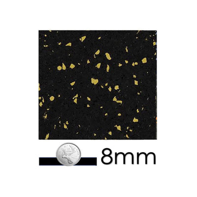 GymGrounds Select Interlocking Rubber Tile Flooring GymGrounds Yellow