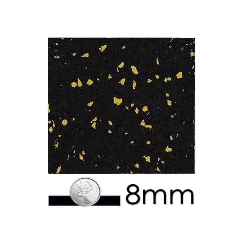 GymGrounds Select Interlocking Rubber Tile Flooring GymGrounds Yellow