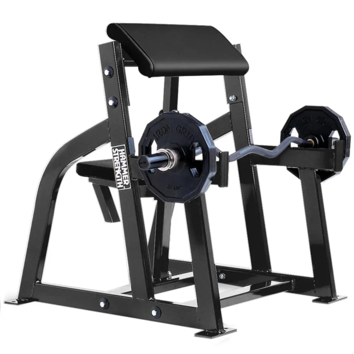 Hammer Strength Seated Arm Curl Commercial Hammer Strength
