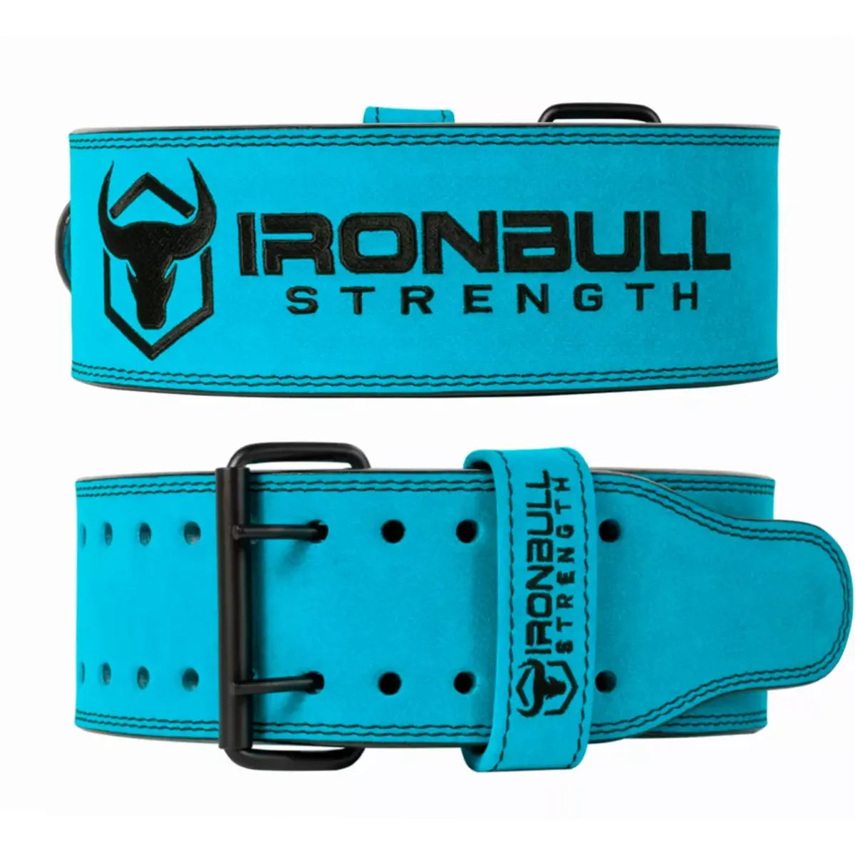 Iron Bull Strength 10mm Double Prong Power Belt Lifting Belts Iron Bull Strength Olympic Blue S
