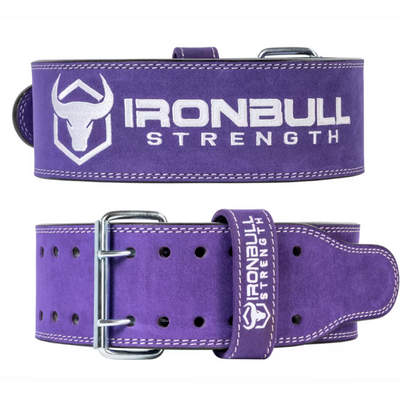 Iron Bull Strength 10mm Double Prong Power Belt Lifting Belts Iron Bull Strength Purple S