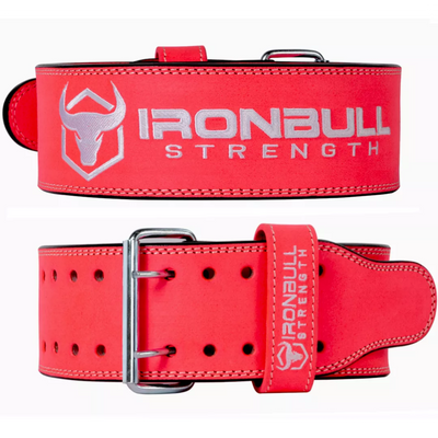 Iron Bull Strength 10mm Double Prong Power Belt Lifting Belts Iron Bull Strength Pink S