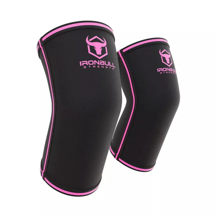 Iron Bull Strength 5mm Elbow Sleeves Elbow Sleeves Iron Bull Strength Black/Pink XS