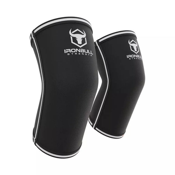 Iron Bull Strength 5mm Elbow Sleeves Elbow Sleeves Iron Bull Strength Black/Gray XS