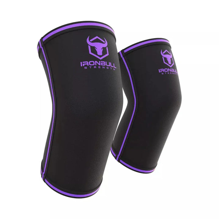 Iron Bull Strength 5mm Elbow Sleeves Elbow Sleeves Iron Bull Strength Black/Purple XS