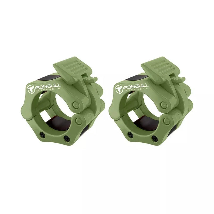 Iron Bull Strength Barbell Collars Accessories Iron Bull Strength Milspec Green