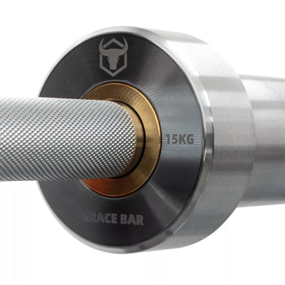 Iron Bull Strength Chrome GRACE Bar Weightlifting Iron Bull Strength