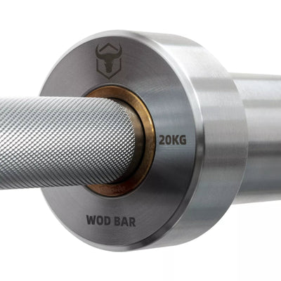 Iron Bull Strength Chrome WOD Bar Weightlifting Iron Bull Strength