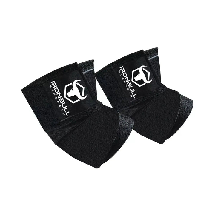 Iron Bull Strength Classic Elbow Wraps Elbow Wraps Iron Bull Strength Black