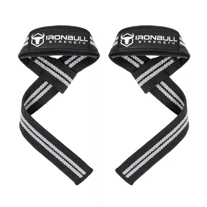 Iron Bull Strength Classic Lifting Straps Lifting Straps Iron Bull Strength Black/Gray