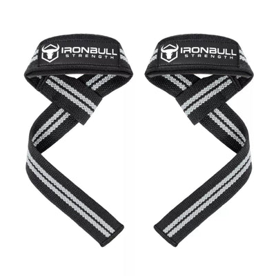Iron Bull Strength Classic Lifting Straps Lifting Straps Iron Bull Strength Black/Gray