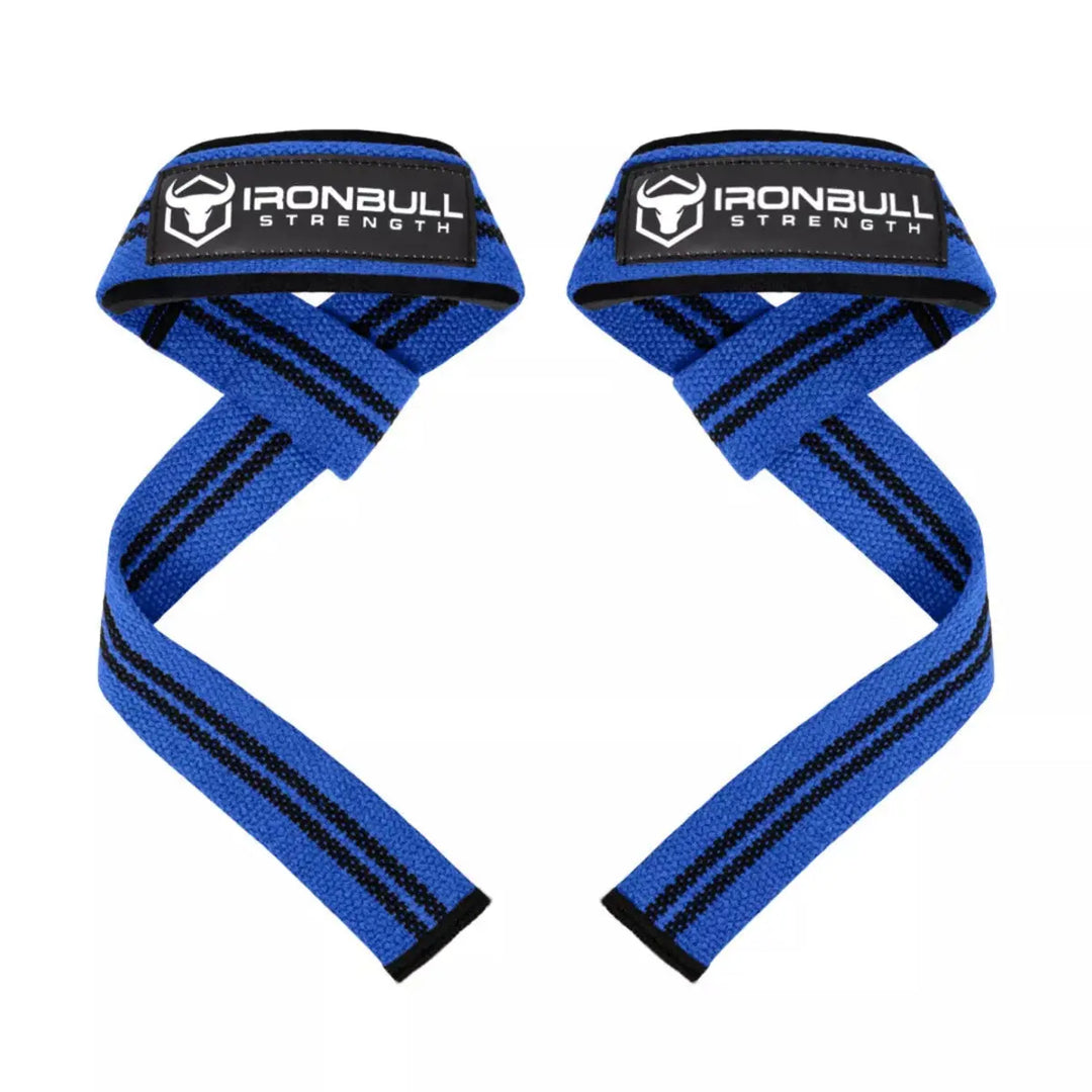 Iron Bull Strength Classic Lifting Straps Lifting Straps Iron Bull Strength Blue