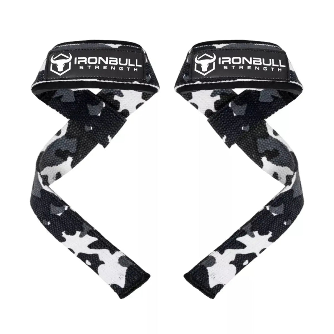 Iron Bull Strength Classic Lifting Straps Lifting Straps Iron Bull Strength Camo/Gray