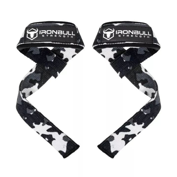 Iron Bull Strength Classic Lifting Straps Lifting Straps Iron Bull Strength Camo/Gray