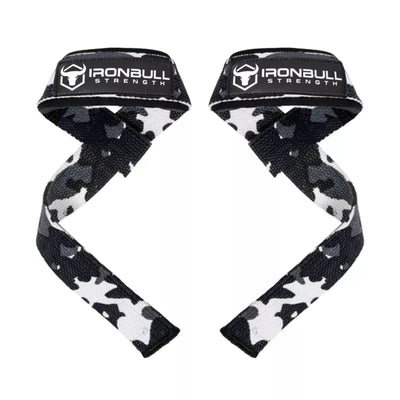 Iron Bull Strength Classic Lifting Straps Lifting Straps Iron Bull Strength Camo/Gray