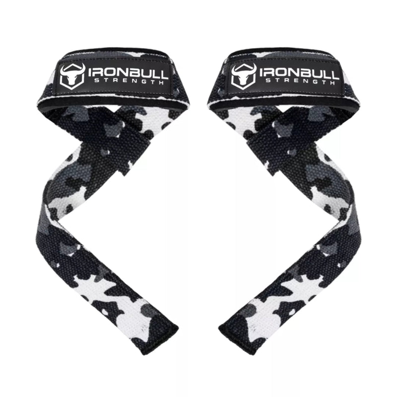Iron Bull Strength Classic Lifting Straps Lifting Straps Iron Bull Strength Camo/Gray