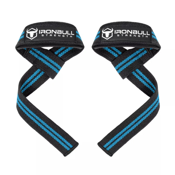Iron Bull Strength Classic Lifting Straps Lifting Straps Iron Bull Strength Black/Olympic Blue