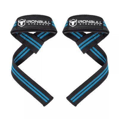 Iron Bull Strength Classic Lifting Straps Lifting Straps Iron Bull Strength Black/Olympic Blue