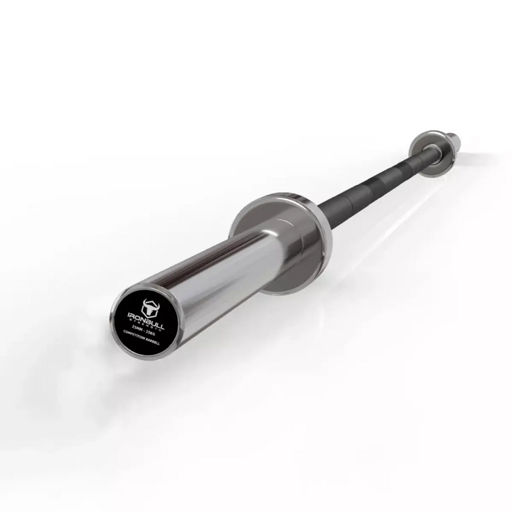 Iron Bull Strength Competition Bar 25mm Weightlifting Iron Bull Strength Black Chrome