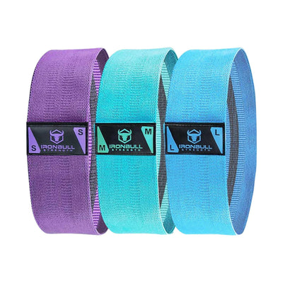 Iron Bull Strength Hip Resistance Bands Exercise Bands Iron Bull Strength 3 Bands Kit