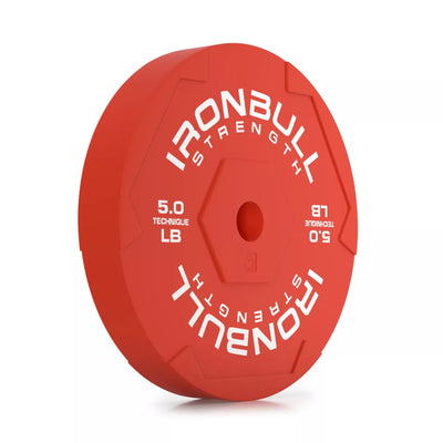 Iron Bull Strength Technique Plates (lb) Strength Iron Bull Strength 5LB Pair