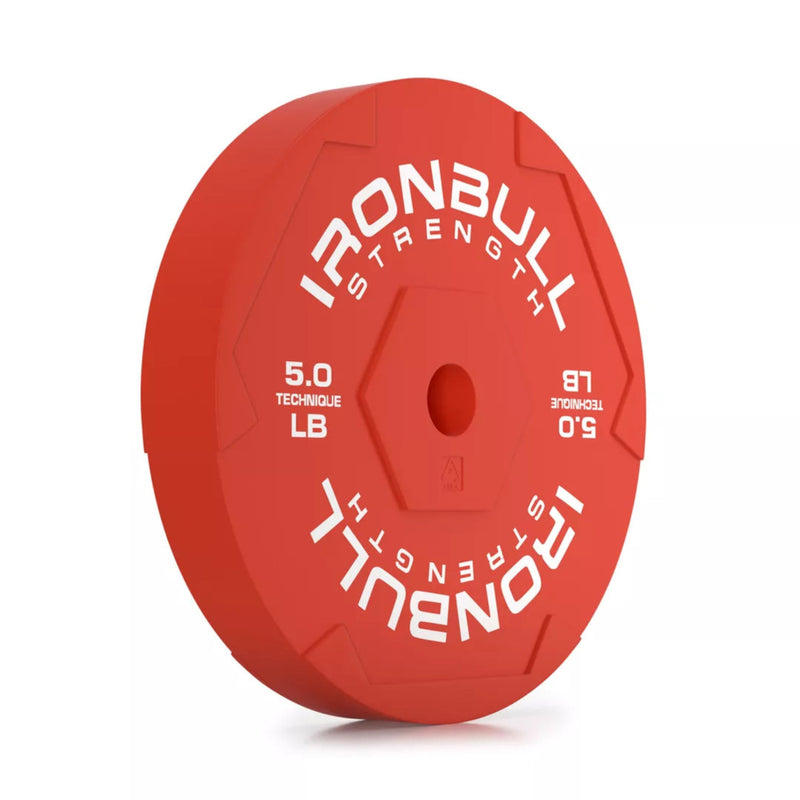 Iron Bull Strength Technique Plates (lb) Strength Iron Bull Strength 5LB Pair