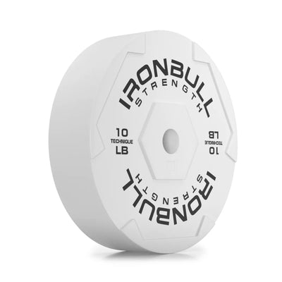 Iron Bull Strength Technique Plates (lb) Strength Iron Bull Strength 10LB Pair