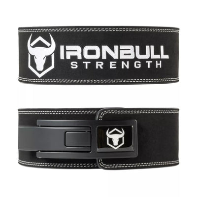 Iron Bull Strength Unleash 10mm 4" Lever Belt Lifting Belts Iron Bull Strength S Black