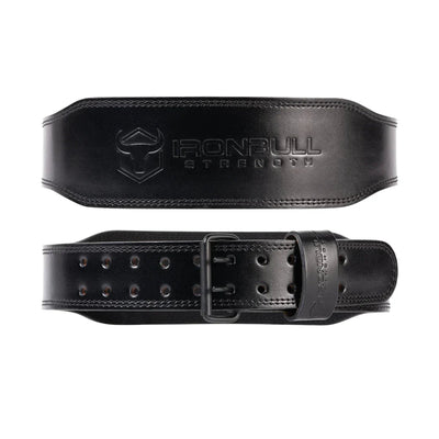 Iron Bull Strength Unleash 7mm Leather Lifting Belt Lifting Belts Iron Bull Strength Black Small