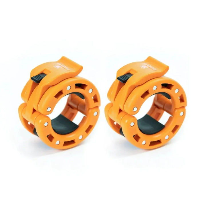 Iron Strength V2 Barbell Collars Strength Iron Bull Strength Orange