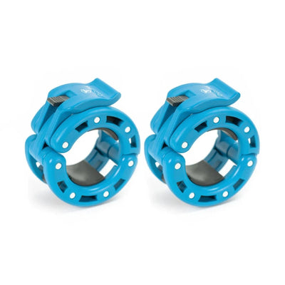 Iron Strength V2 Barbell Collars Strength Iron Bull Strength Olympic Blue