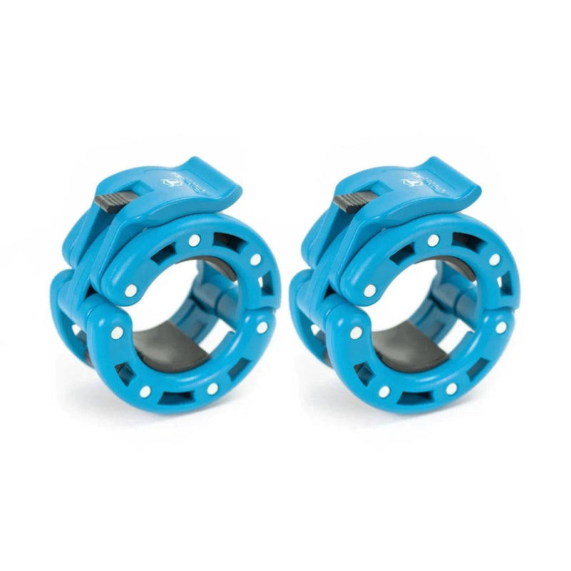 Iron Strength V2 Barbell Collars Strength Iron Bull Strength Olympic Blue