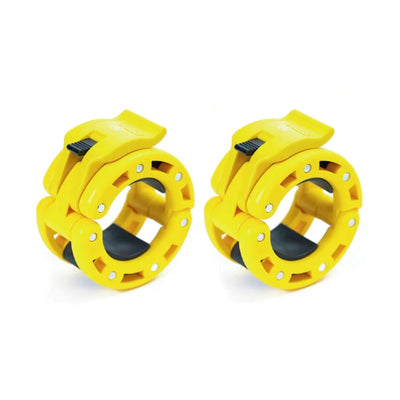 Iron Strength V2 Barbell Collars Strength Iron Bull Strength Yellow