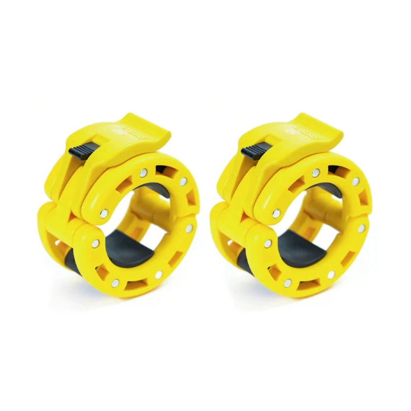 Iron Strength V2 Barbell Collars Strength Iron Bull Strength Yellow